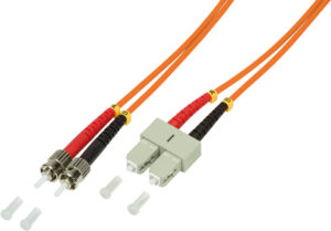 SC - ST Om2 Duplex Multimode 50/125µ - Orange