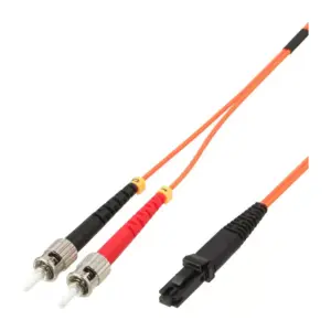 MTRJ - ST Duplex Multimode 62.5/125µ - Orange