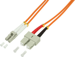 LC - SC Om2 Duplex Multimode 50/125µ - Orange