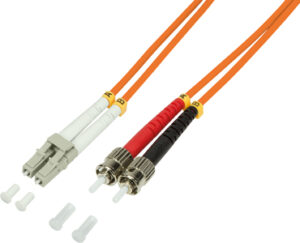 LC - ST Duplex Multimode 62,5/125 - Orange