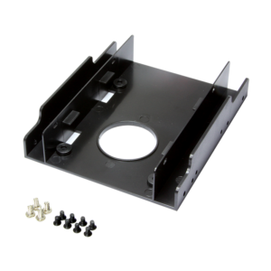 Support de montage pour disque dur, 2,5" à 3,5", plastique
