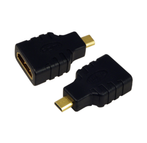 Adaptateur HDMI, Micro-D/M vers A/F, 4K/30 Hz, noir
