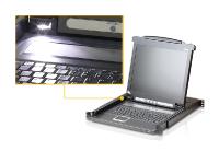 Aten CL1000 Console Rackable LCD 17" pour KVM ou PC