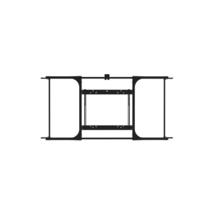 Support mural BalanceBox pour écran interactif de 75", réglable en hauteur manuellement (jusqu'à 650mm), avec Tableaux Blancs 75’’