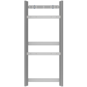 Support mural BalanceBox avec renfort pour écran interactif, réglable en hauteur manuellement (jusqu'à 650mm)