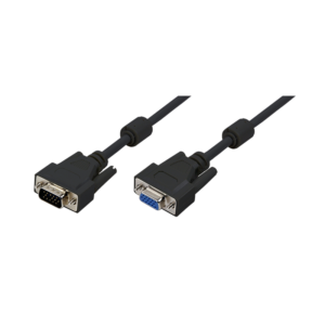 Rallonge SVGA HD15M/HD15F avec ferrites - 1.80 m -  CV0004