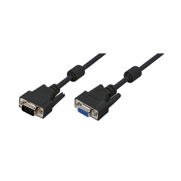 Rallonge SVGA HD15M/HD15F avec ferrites - 1.80 m -  CV0004