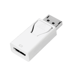 Adaptateur DisplayPort M vers HDMI F, monobloc, Blanc