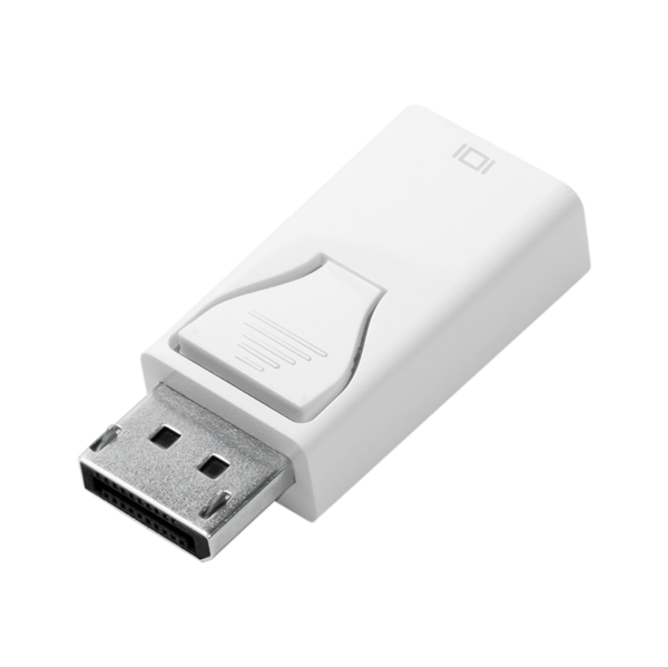 Adaptateur DisplayPort, DP/M vers HDMI-A/F, 4K/30 Hz, blanc