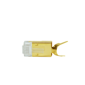 Connecteur RJ45 Cat8.1 blindé, câble souple et rigide par 10