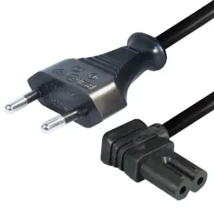 Cordon bipolaire C7 coudé Noir