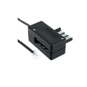 Cordon téléphone 3.00m, PTT mâle vers RJ11, Noir