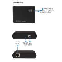 Extendeur 4x USB2.0 sur RJ45 (50m) - UA0230