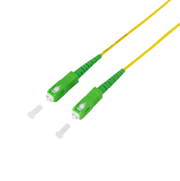 SC/APC - SC/APC Simplex Monomode 9/125µ - Jaune