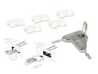 Kit de 5 verrouillages USB type A