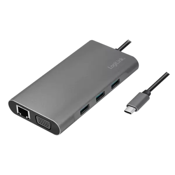 Station d'accueil USB-C 3.2 4K, 10 ports