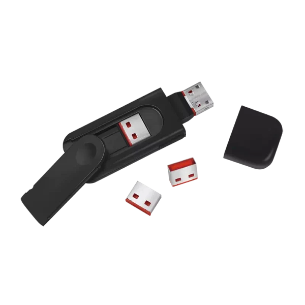 Verrou USB-A (4 Verrous +1 clé) - AU0054
