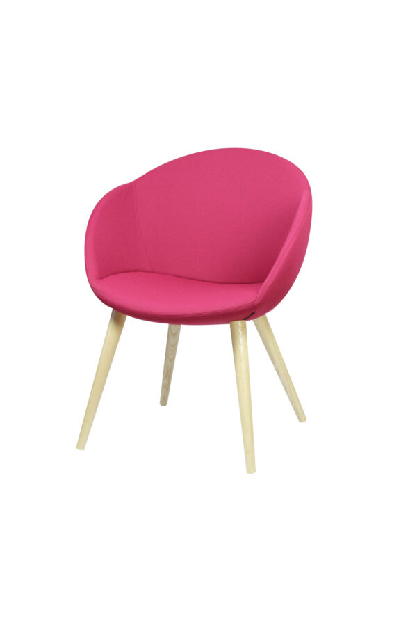 Chaise Zoe piètement Bois