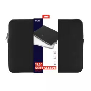 Trust - Housse protectrice souple pour ordinateur portable de 11,6" PRIMO - Matériau d’absorption des chocs et néoprèneà mémoire de forme