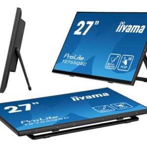 Écran tactile iiyama ProLite T2755QSC-B1 27 QHD 10 pts
